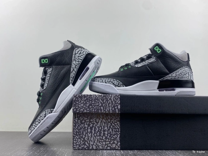 Reps TBK 3 Green CT8532-031 Glow Jordan Air 0720